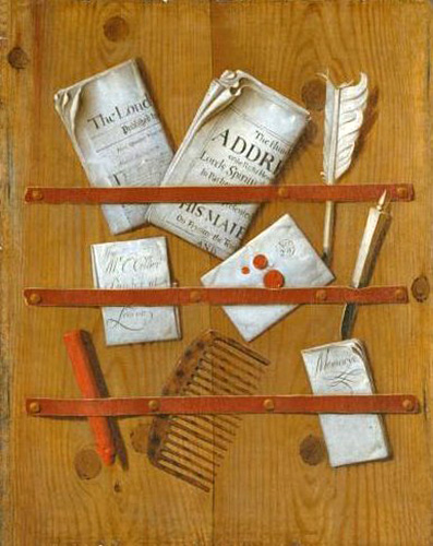 letters and writing implements